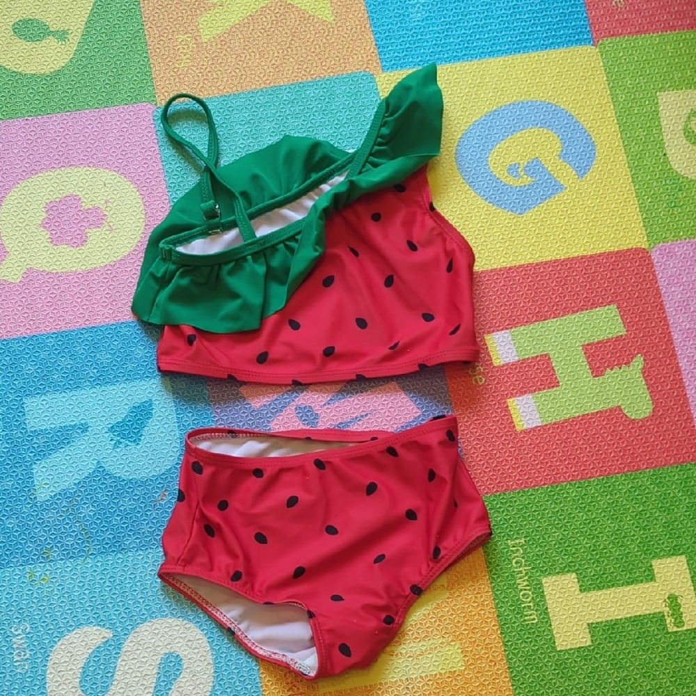 Watermelon Two-Piece Swimsuit for Toddler - 2-3T